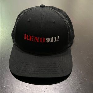 Black RENO 911! Crew Cap
